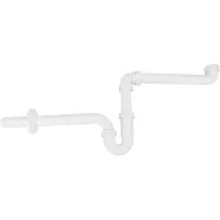 Riko Ruimtebesparende sifon voor wastafel 5/4” x 32 mm