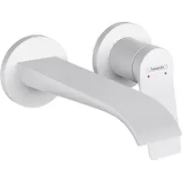 Hansgrohe Vivenis inbouw wastafelkraan waterbesparend wit mat
