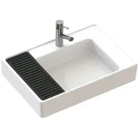 Boss & Wessing Wastafel bws arya met legger wit