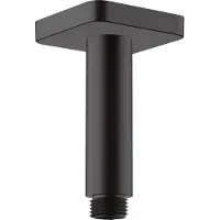 Hansgrohe Plafondaansluiting vernis shape 10 cm mat zwart