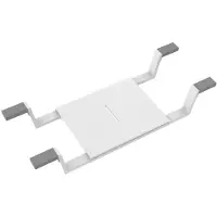 Allibert 826349 Loft-Game Badzit Wit - 82 x 30 x 12 cm