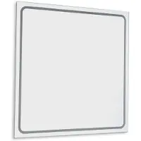 Sapho Badkamerspiegel gemini ii 55x55 cm led-strips