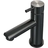Brauer Edition Wastafelkraan - Hendel 5 - Geborsteld Gunmetal PVD - Zonder Waste - Messing - Kranen, Wastafelkranen, Opbouw Wastafelkranen