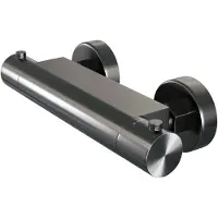 Brauer Douchekraan gunmetal edition opbouw thermostatisch geborsteld gunmetal