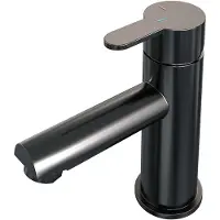 Brauer Gunmetal Edition lage opbouw wastafelmengkraan model D gunmetal geborsteld PVD