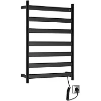 Sapho Handdoekradiator elias 49x73 cm mat zwart
