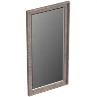 Forzalaqua Spiegel reno rechthoek 40x2x80 cm eiken silver grey