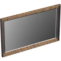 Forzalaqua Spiegel Reno Rechthoek 80x50 Cm Eiken Charcoal
