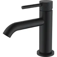 Wiesbaden Fonteinkraan ribbd 1/2" zwart