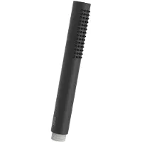 Tres Handdouche antikalk ø2.5x19.8 cm rond mat zwart
