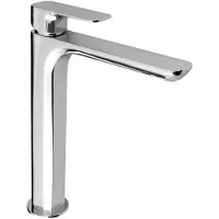 Sapho Wastafelmengkraan Spy 1-hendel Recht Hoog 29.8 cm Chroom