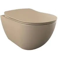 Boss & Wessing Wandcloset bws freedom randloos mat cappuccino