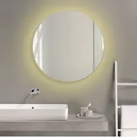 Dekker Led spiegel lanesto cherchio rond met sensor 75 cm