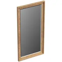 Forzalaqua Spiegel reno rechthoek 40x2x80 cm eiken smoke