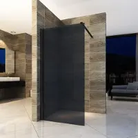 Boss & Wessing BWS Douchewand 8mm 140x200cm | Rookglas | Nano coating | Inloopdouche