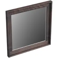 Forzalaqua Spiegel Reno Vierkant 40x2x40 Cm Eiken Charcoal
