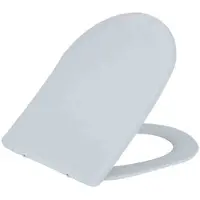 Boss & Wessing Bws toiletzitting vera shade fit met deksel met soft close mat wit