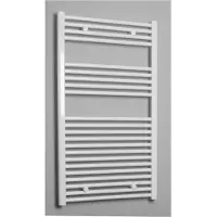 Sanicare Radiator standaard recht 730 watt inclusief ophanging 60x111,8 cm wit