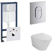 Wiesbaden Grohe rapid sl toiletset set 12 vesta 52 cm met grohe arena of skate drukplaat