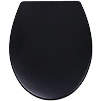 Boss & Wessing Toiletzitting bws soft-close one touch zitting inclusief deksel mat zwart