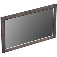 Forzalaqua Spiegel gela 80x2x50 cm eiken charcoal