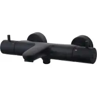 Boss & Wessing Bws badkraan cemal thermostatisch opbouw mat zwart