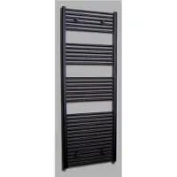 Sanicare Radiator standaard recht 1127 watt inclusief ophanging 60x172 cm zilver-grijs