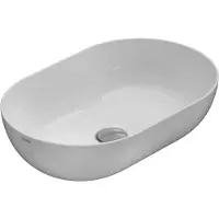 Luca Waskom sanitair blobo 60x41x16 cm opzet wastafel