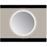 Sanicare Spiegel rond q 60 cm ambi warm white led pp geslepen