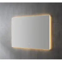 Sanilux Spiegel Decor Met Indirecte LED Verlichting 58x80 cm Incl. Spiegelverwarming