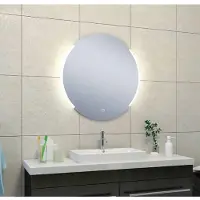 Boss & Wessing Badkamerspiegel bws circle led verlichting condensvrij 60 cm