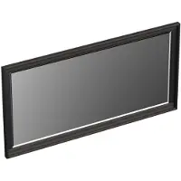 Forzalaqua Reno spiegel 100x50cm black oiled