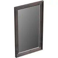 Forzalaqua Spiegel reno rechthoek 40x2x70 cm eiken charcoal