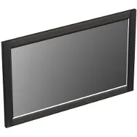 Forzalaqua Spiegel Gela 80x2x50 Cm Eiken Black Oiled
