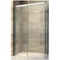 Boss & Wessing BWS Douchecabine Softclose 2.0 100x120 cm met Schuifdeur en Zijwand 8mm Aluminium NANO Coating