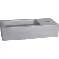 Differnz Fonteinset mix en match ravo 38x18x9 cm licht beton