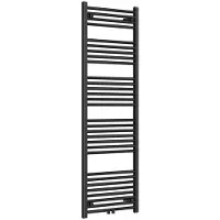 Boss & Wessing Radiator bws saniro 60x160 cm middenaansluiting mat zwart