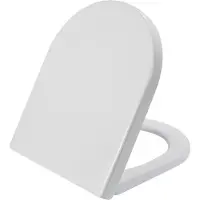 Boss & Wessing Toiletzitting BWS Vesta Soft-close Tbv Wandcloset 52cm Mat Wit
