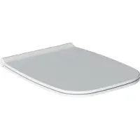 Salenzi Toiletzitting Nur Soft-Close Quick Release Mat Wit