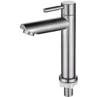 Sanilux Fonteinkraan Laag Model 15 cm RVS