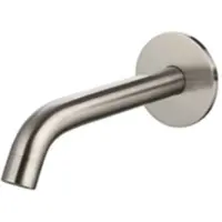 Sanilux Baduitloop inbouw rond gun metal