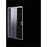 Boss & Wessing Nisdeur bws linea 100x200 cm soft-close aluminium profiel chroom