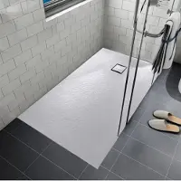 Boss & Wessing Douchebak bws naxos smc 120x90 cm stone-look mat wit