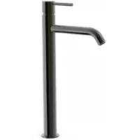 Tres Wastafelmengkraan Study Exclusive 38,5 cm 1-Knop Rond Metallic Zwart