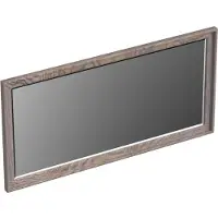 Forzalaqua Spiegel reno 100x2x50 cm eiken silver grey