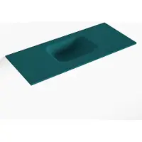 Mondiaz LEX Smag solid surface inleg wastafel voor toiletmeubel 70cm. Positie wasbak midden