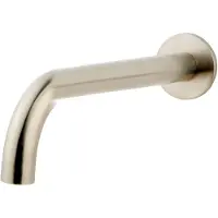Boss & Wessing Bws inbouwuitloop rond 25 cm 1/2" geborsteld staal
