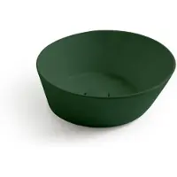 By Goof Waskom mees design opbouw wastafel rond 42 cm mat groen