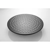 Boss & Wessing Hoofddouche bws vision rond 30 cm mat zwart