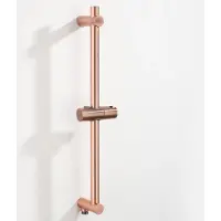 Boss & Wessing Glijstang bws plus met wateraansluiting 60 cm geborsteld koper